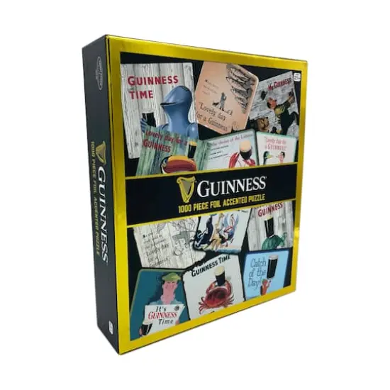 Guinness Foil Accented Puzzle - Coaster: 1000 Pcs {1}