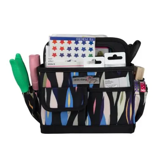 Everything Mary Abstract Print Collapsible Craft Caddy {8}