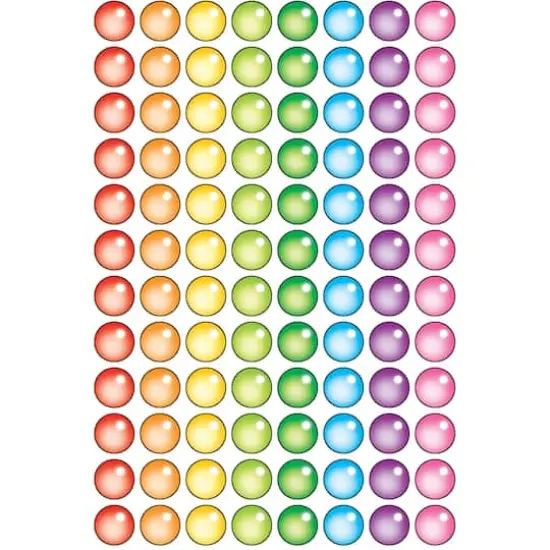 Trend Enterprises&reg; Rainbow Gel superSpots&reg; Stickers, 800ct.  {3}
