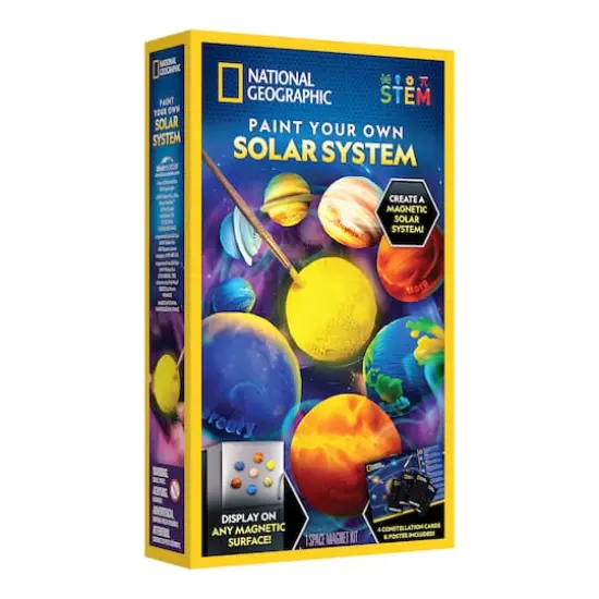 National Geographic Paint Your Own Solar System {4}