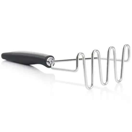 Martha Stewart Everyday Gray Stainless Steel Masher Utensil {3}