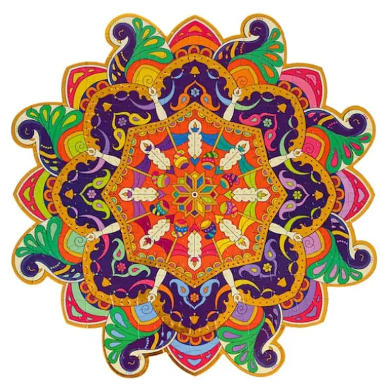 Kulture Khazana Family Rangoli Diwali 150 Piece Puzzle {1}