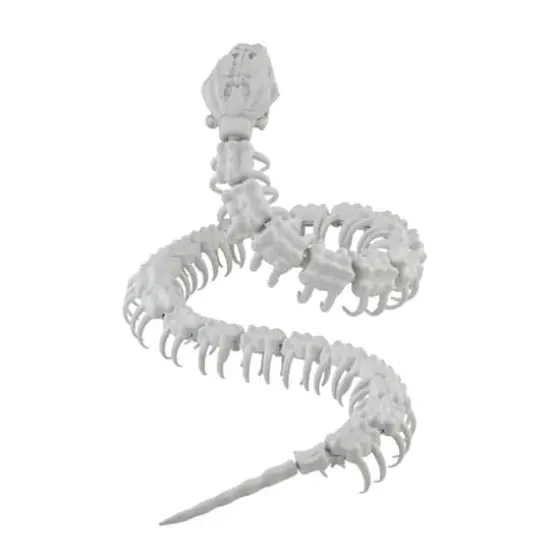 4.7ft. Sound Activated Snake Skeleton with Red Light-Up Eyes by Ashland&reg; {5}