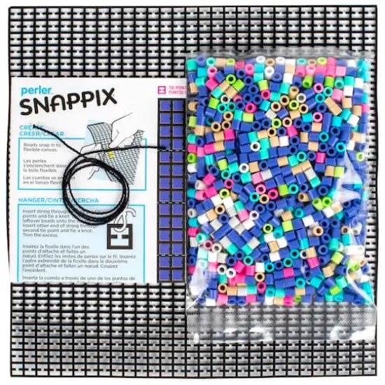 Perler&trade; Snappix&trade; Large Mushroom Bead Craft Kit {4}