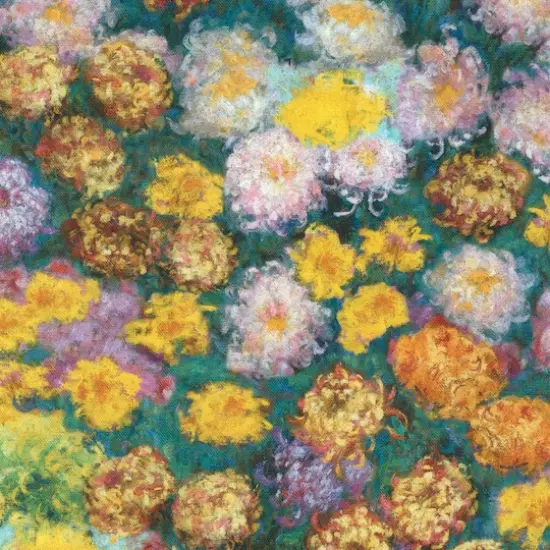 Robert Kaufman Garden of Flowers Cotton Fabric {1}