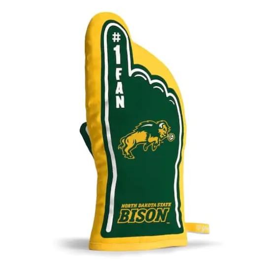 Quilted No.1 Oven Mitt North Dakota State Bison {4}