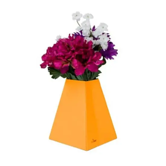 JAM Paper Pop-Up Vase Boxes, 3ct. Orange {1}