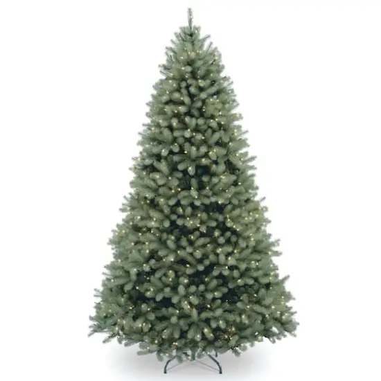 6.5ft. Pre-Lit Downswept Douglas&reg; Blue Fir Artificial Christmas Tree, Clear Lights {1}