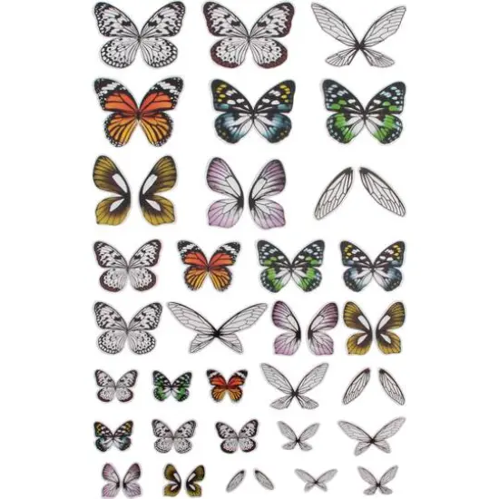 Idea-Ology Transparent Acetate Wings 72/Pkg-  {3}