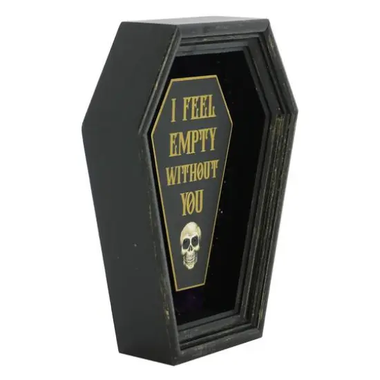 8" Empty Without You Coffin Tabletop D&eacute;cor by Ashland&reg; {4}