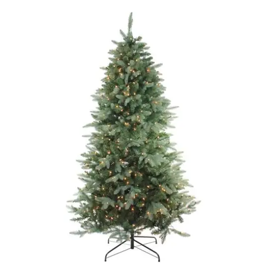 6.5ft. Pre-Lit Real Touch&trade;️ Washington Frasier Fir Artificial Christmas Tree, Clear Lights {1}