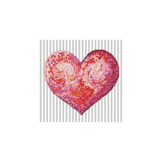 Diamond Dotz&reg; Intermediate Heartfelt with Frame Diamond Painting Kit {5}