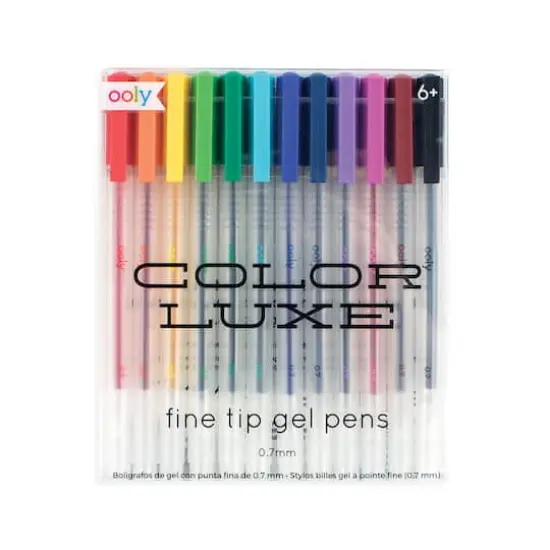 Color Luxe 12 Color Gel Pen Set {1}