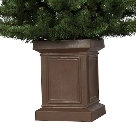 3.5ft. Unlit Berkeley Fir Artificial Potted Christmas Tree {3}