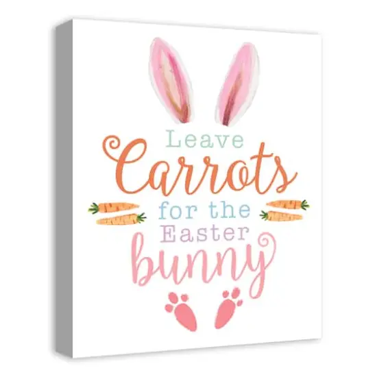 Leave Carrots 16" x 20" Canvas Wall Art {3}