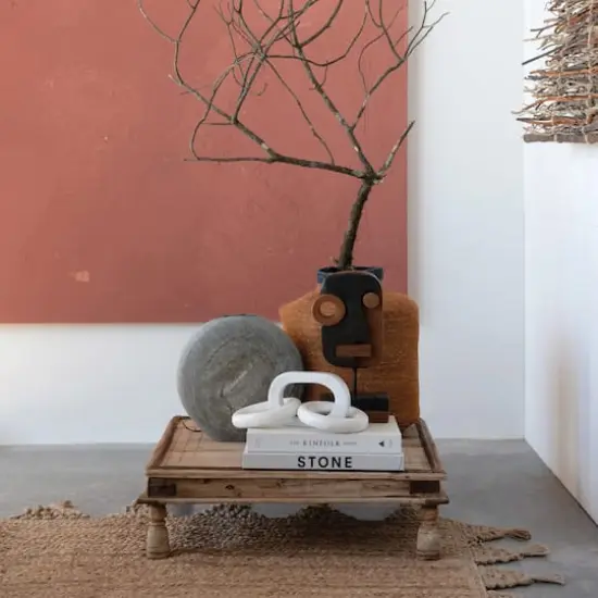 Hello Honey&reg; 10" Gray Natural Slate Vase {9}