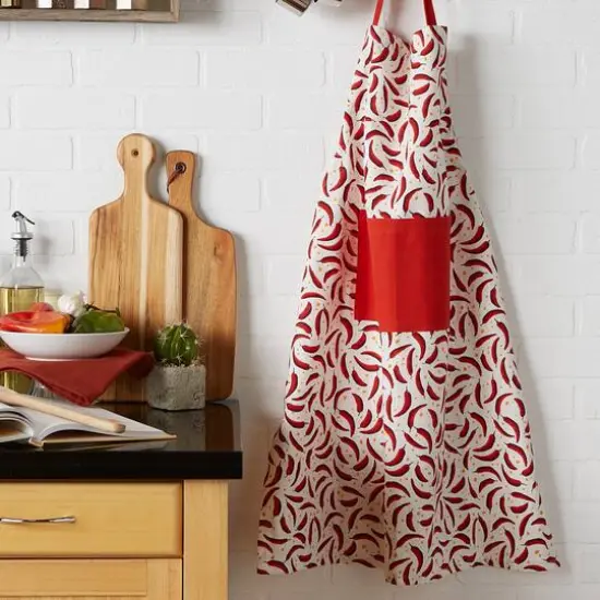 DII&reg; Chilis Printed Chef'S Apron {7}