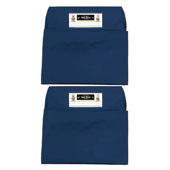Seat Sack&reg; Standard 14" Blue Chair Pockets, 2 ct. {1}