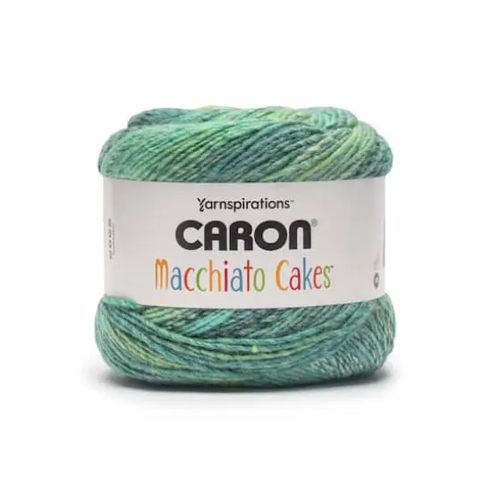 Caron&reg; Macchiato Cakes&trade; Yarn Green Shock {1}