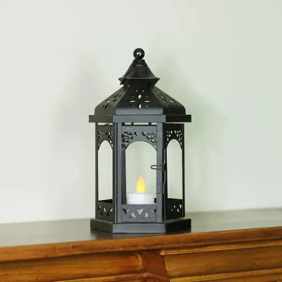 1.5" White LED Flickering Amber Lighted Christmas Votive Candles, 2ct. {4}