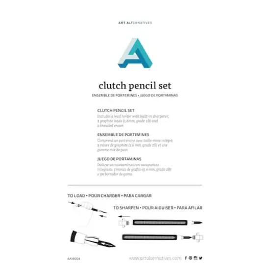 Art Alternatives Clutch Pencil Set {5}