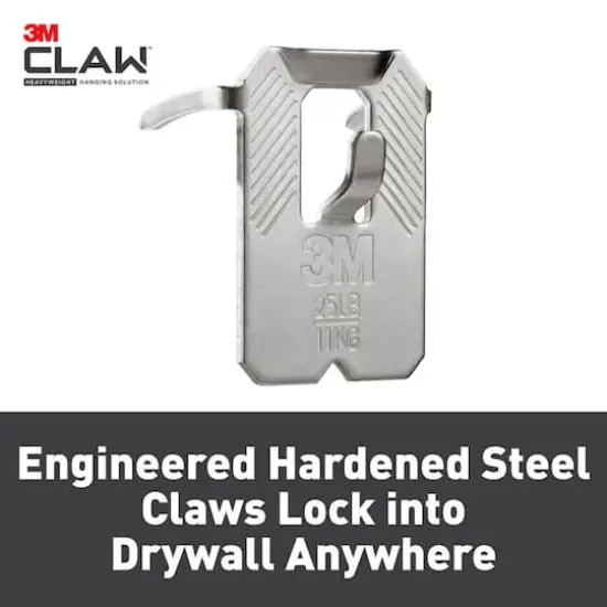 3M CLAW&trade; 25lb. Drywall Picture Hangers, 4ct. {5}