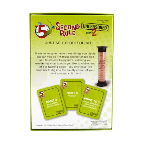 5 Second Rule&reg; Uncensored Round 2 {6}