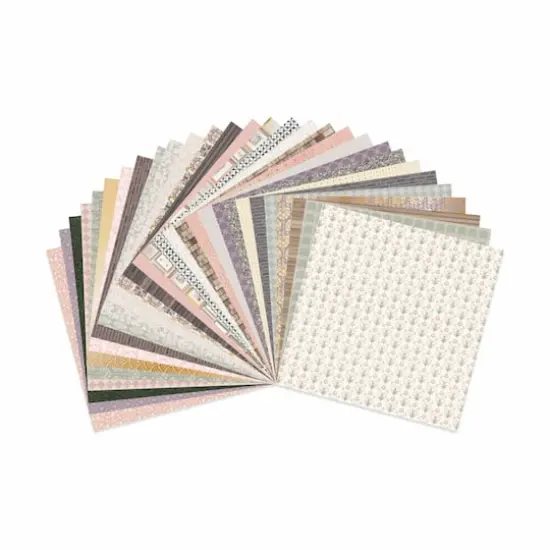 12" x 12" Miniature Prints Paper Pad by Recollections&trade;, 58 Sheets {4}