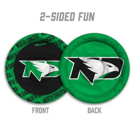 NCAA Flimzee Bean-Bag Flying Disc North Dakota Fighting Hawks {3}