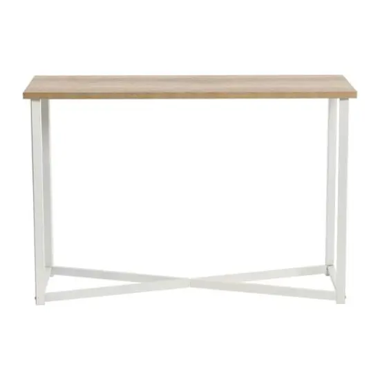 Household Essentials Jamestown 30" Console Table Coastal Oak {8}