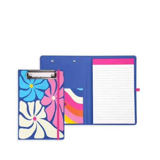 Steel Mill & Co.&reg; Groovy Floral Mini Clipboard Folio {1}