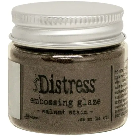 Tim Holtz Distress&reg; Embossing Glaze Walnut Stain {1}