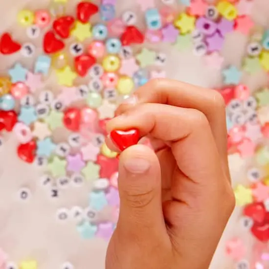 Creativity for Kids&reg; Rainbow Bead Jewelry Jar {11}