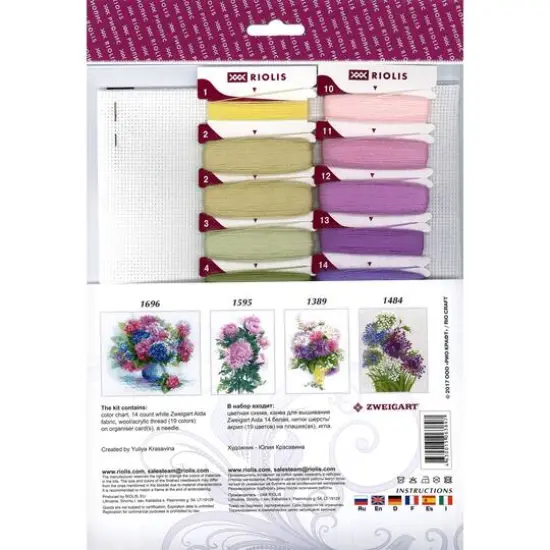 RIOLIS Wisteria Cross Stitch Kit {3}
