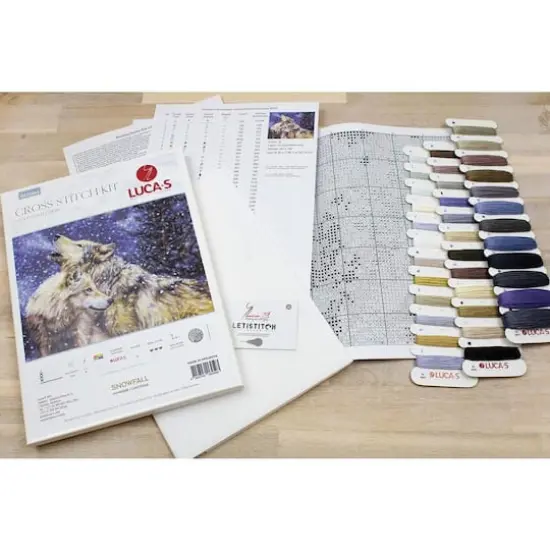Luca-S Snowfall Counted Cross Stitch Kit {7}