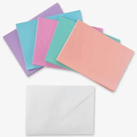 Shimmer Cards & Envelopes by Recollections&trade;, 5" x 7" {5}