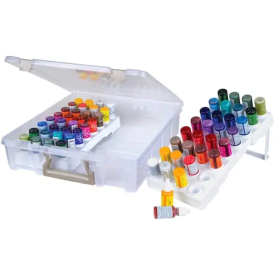 ArtBin&reg; Super Satchel&trade; Translucent Glitter Glue Storage Box {5}