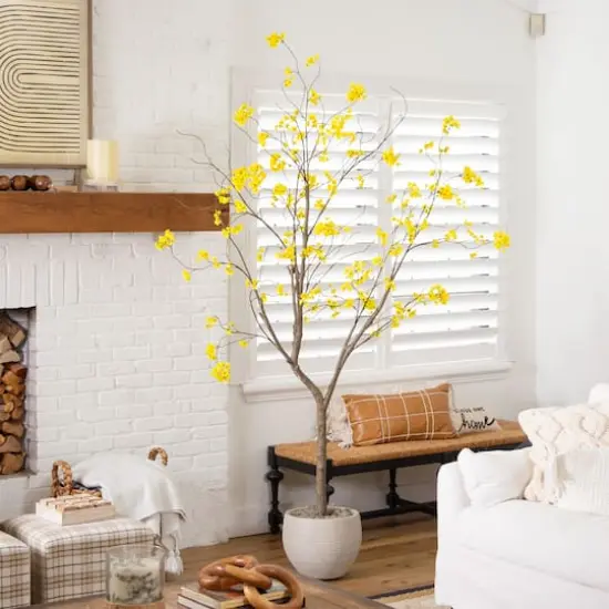 8ft. Artificial Bellflower Tree {3}