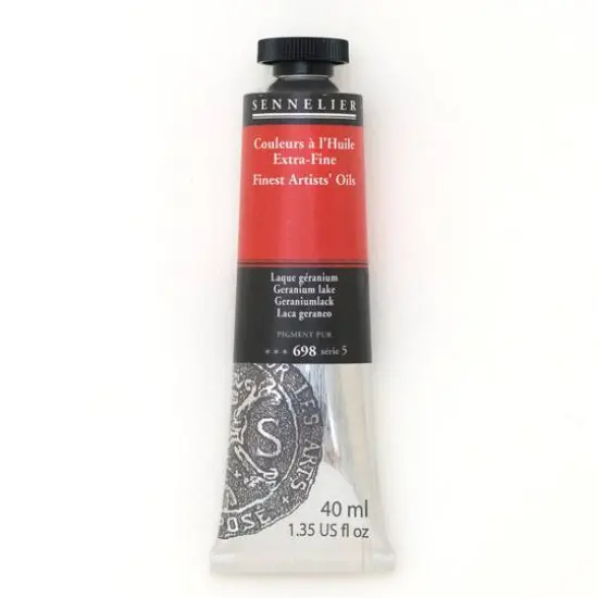 Sennelier Artists' Oil Color, 40mL 698 Geranium Lake S5 {1}