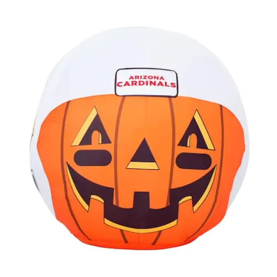 Sporticulture 4ft. Inflatable NFL Team Pride Jack-O' Helmet Arizona Cardinals {4}
