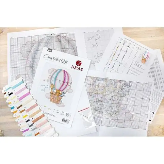 Luca-s Have A Nice Trip Counted Cross Stitch Kit {8}