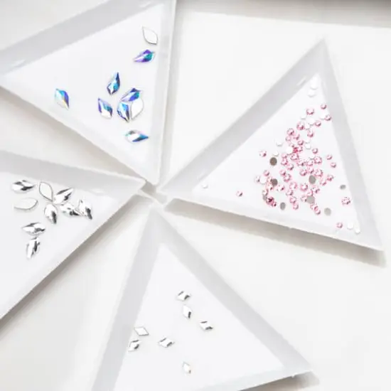 7.5mm Crystal AB Flame Glue-On Austrian Crystals by Bead Landing™, 10ct. {4}