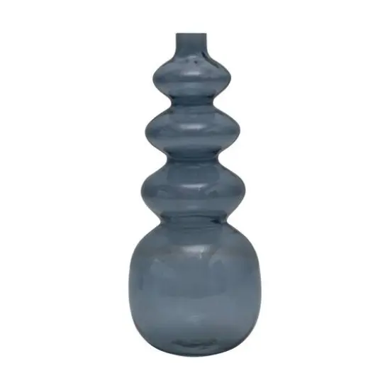 Hello Honey&reg; 14.25" Contemporary Glass Flower Vase {1}