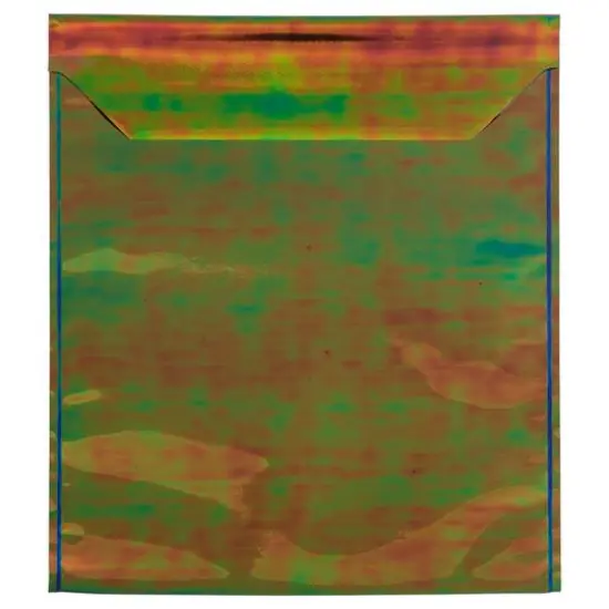 JAM Paper 6.25" x 7.875" Open End Foil Envelopes with Self Adhesive Closure, 25ct. Rainbow Metallic {6}