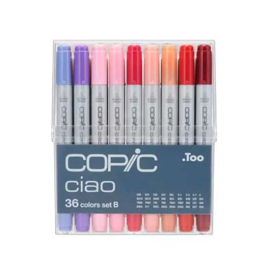 Copic&reg; Ciao 36 Color Marker Set B {1}