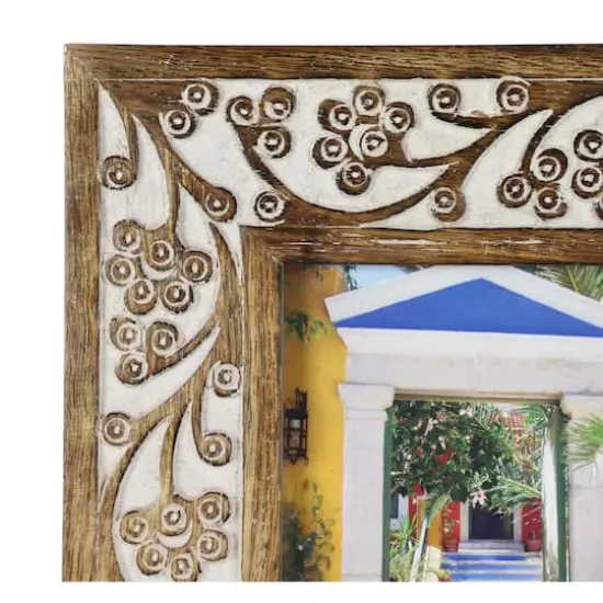 2 Pack Brown Mango Wood Natural 9" x 11" Frame {5}