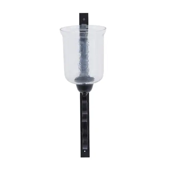 24" Black Traditional Wall Sconce {4}