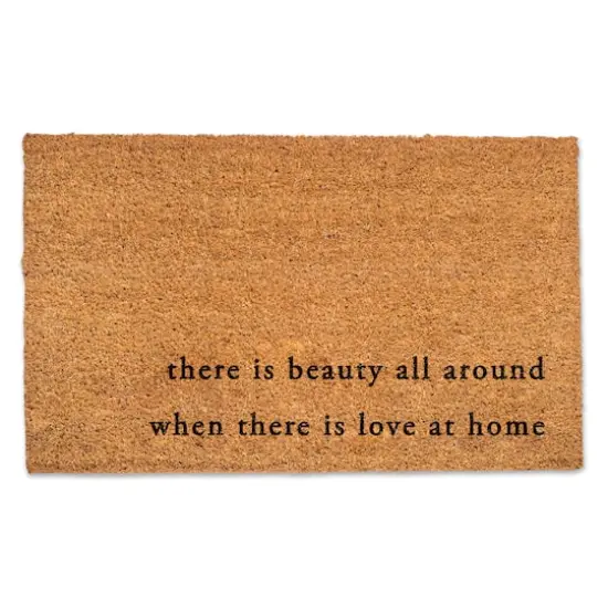 Beauty All Around Door Mat {1}