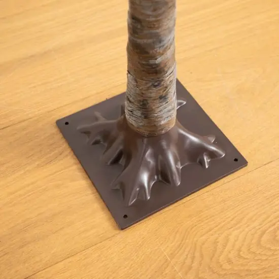 6ft. Pre-Lit Artificial Eucalyptus Tree with Warm White LED Lights {5}