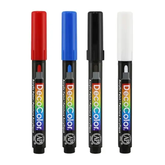 DecoColor&reg; Fine Tip Acrylic Paint Pen Marker Set {1}